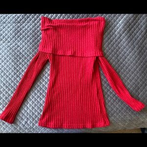 Off Shoulder Long Sleeve